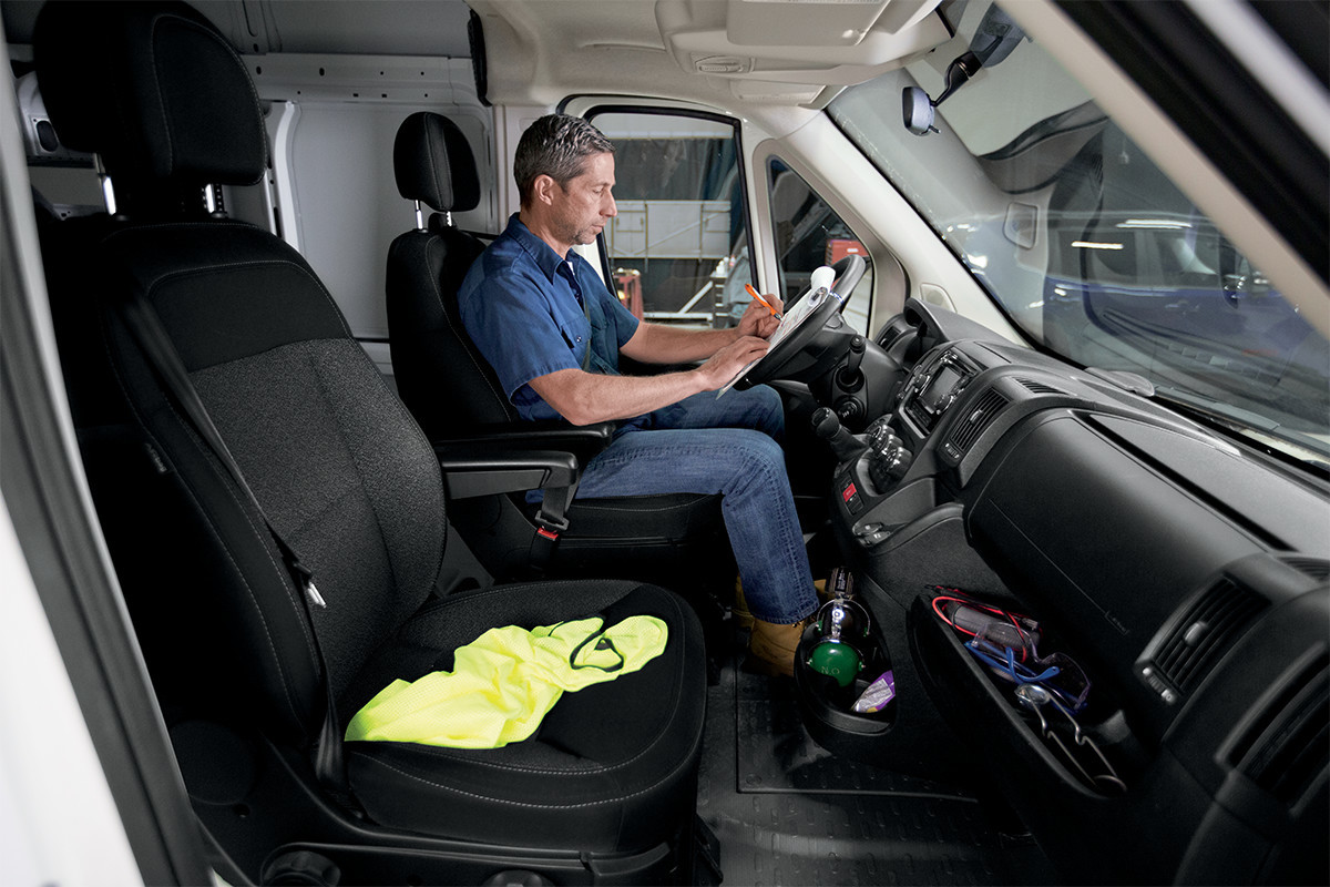 2018 RAM ProMaster 3 available seating configurations