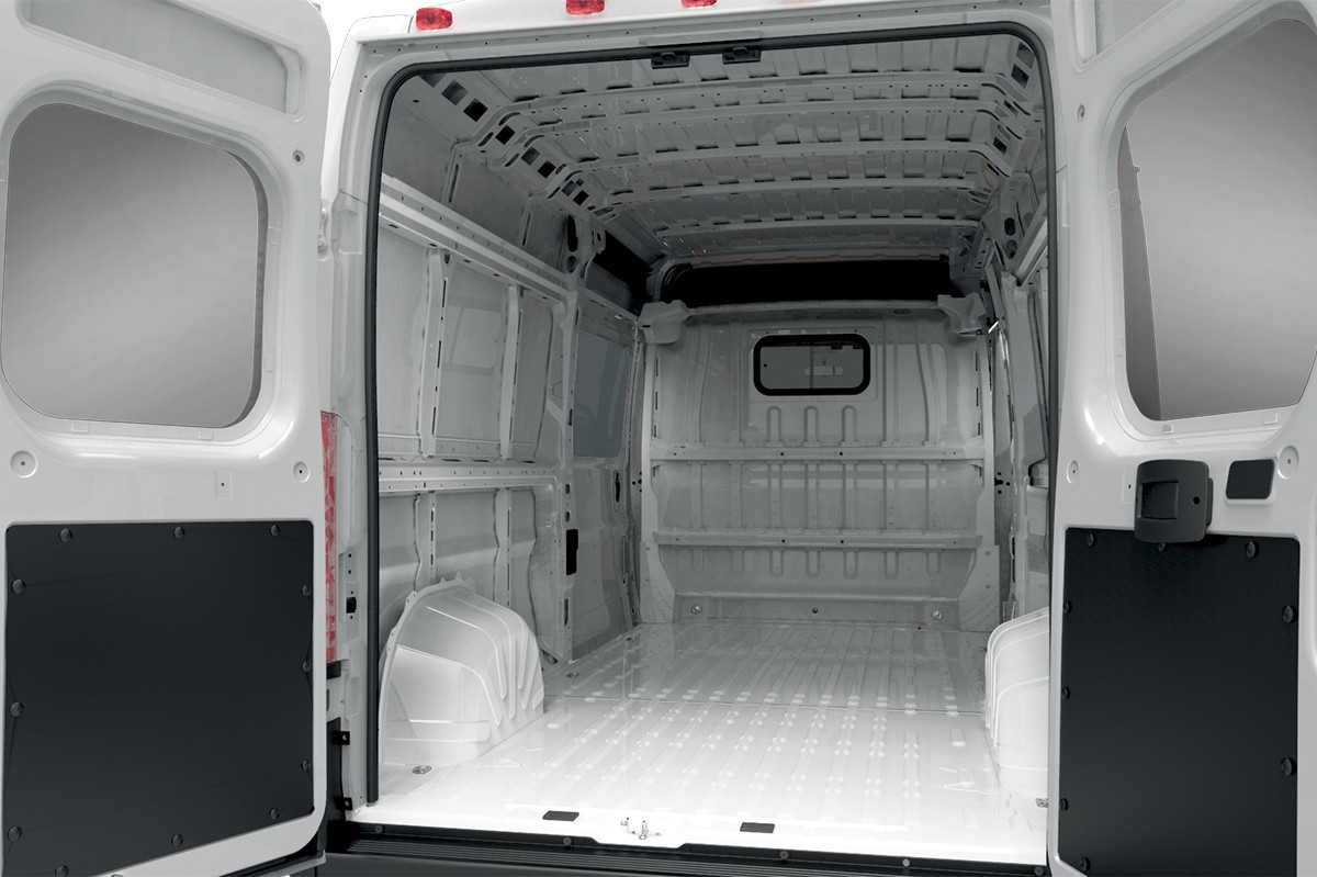 2018 RAM ProMaster van up-fit friendly cargo space