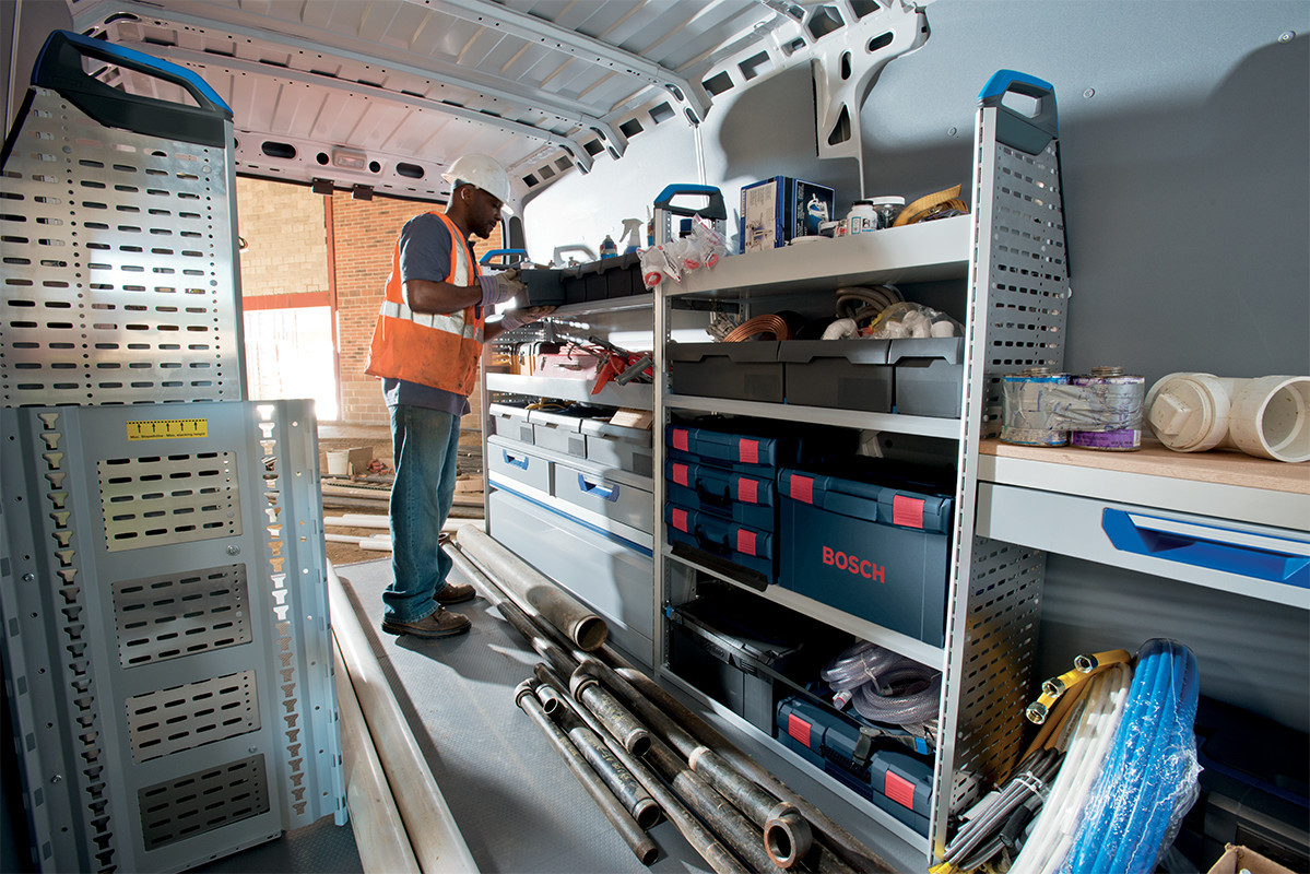 2018 RAM ProMaster van configurable versatile cargo space