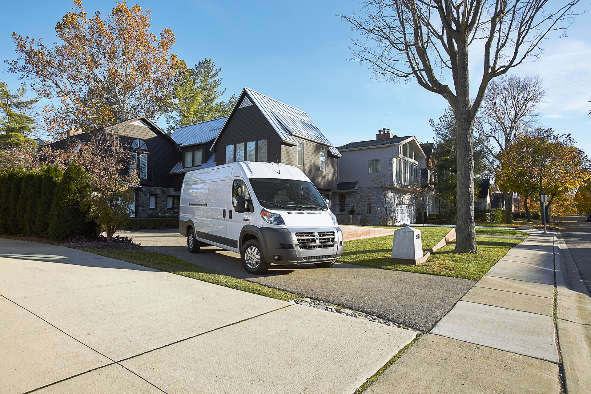 2018 RAM ProMaster front wheel drive Best-in-Class turning radius
