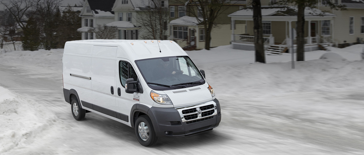 2018 RAM ProMaster full size cargo van side loading door