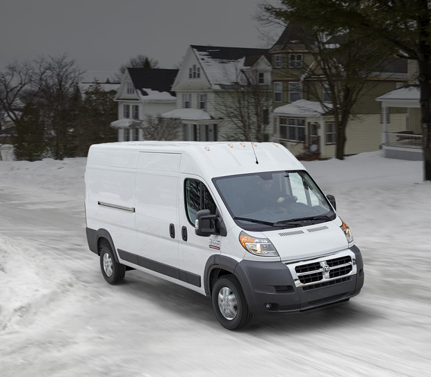 2018 RAM ProMaster full size cargo van side loading door