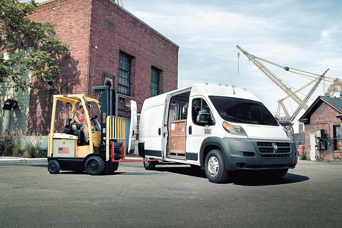 2020 RAM Commercial ProMaster towing and payload