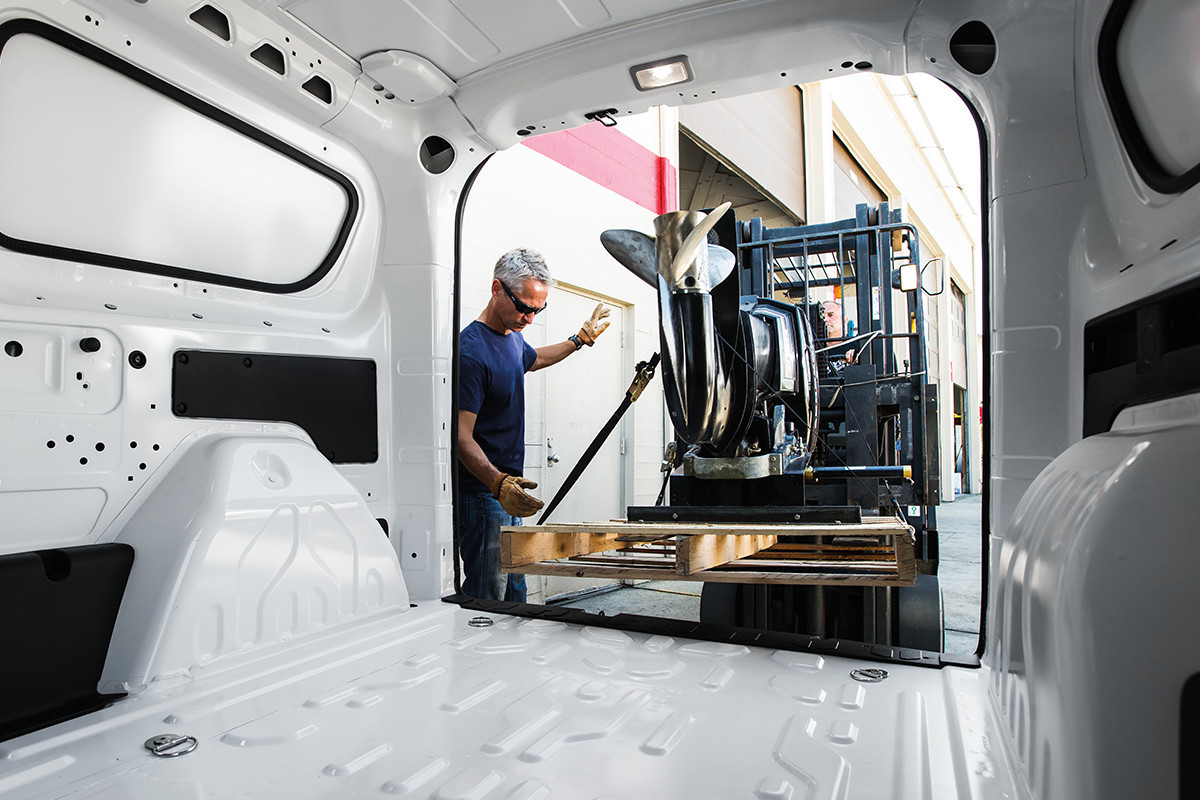 2018 RAM ProMaster City ample cargo space with tall roof