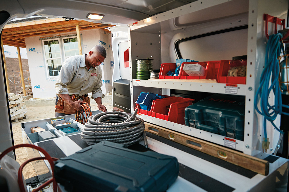 2018 RAM ProMaster City 6 point cargo tie-down load floor features