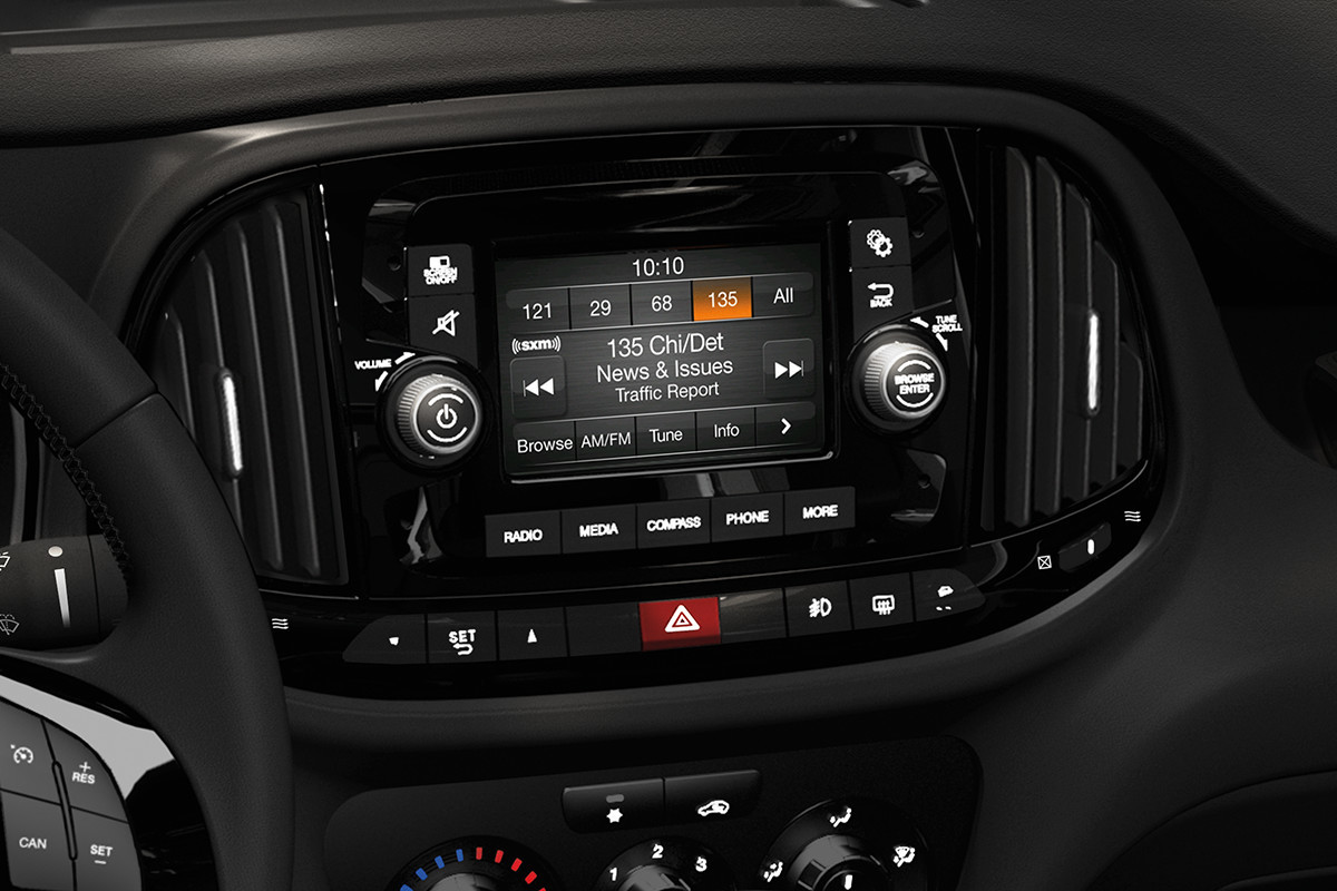 2018 RAM ProMaster City USB port for digital storage devices