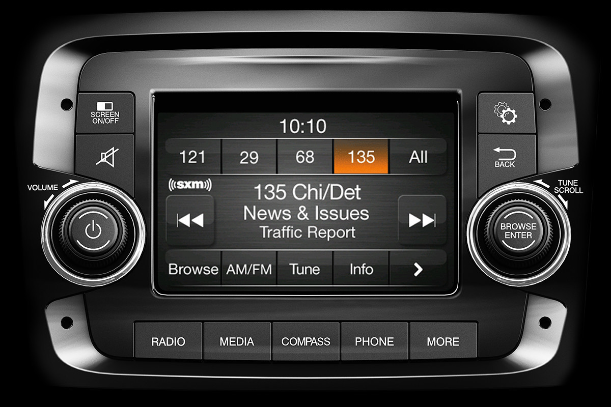 2018 RAM ProMaster City UConnect 3 multimedia centre with 5 inch touchscreen