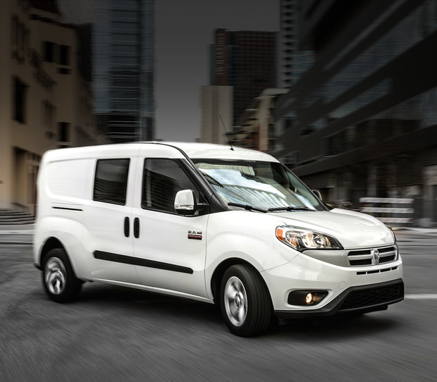 2018 RAM ProMaster City van shown in white