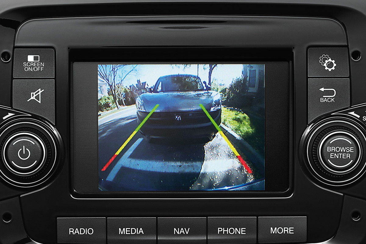 2019 Ram ProMaster City ParkView Rear Back-Up Camera on multimedia centre screen