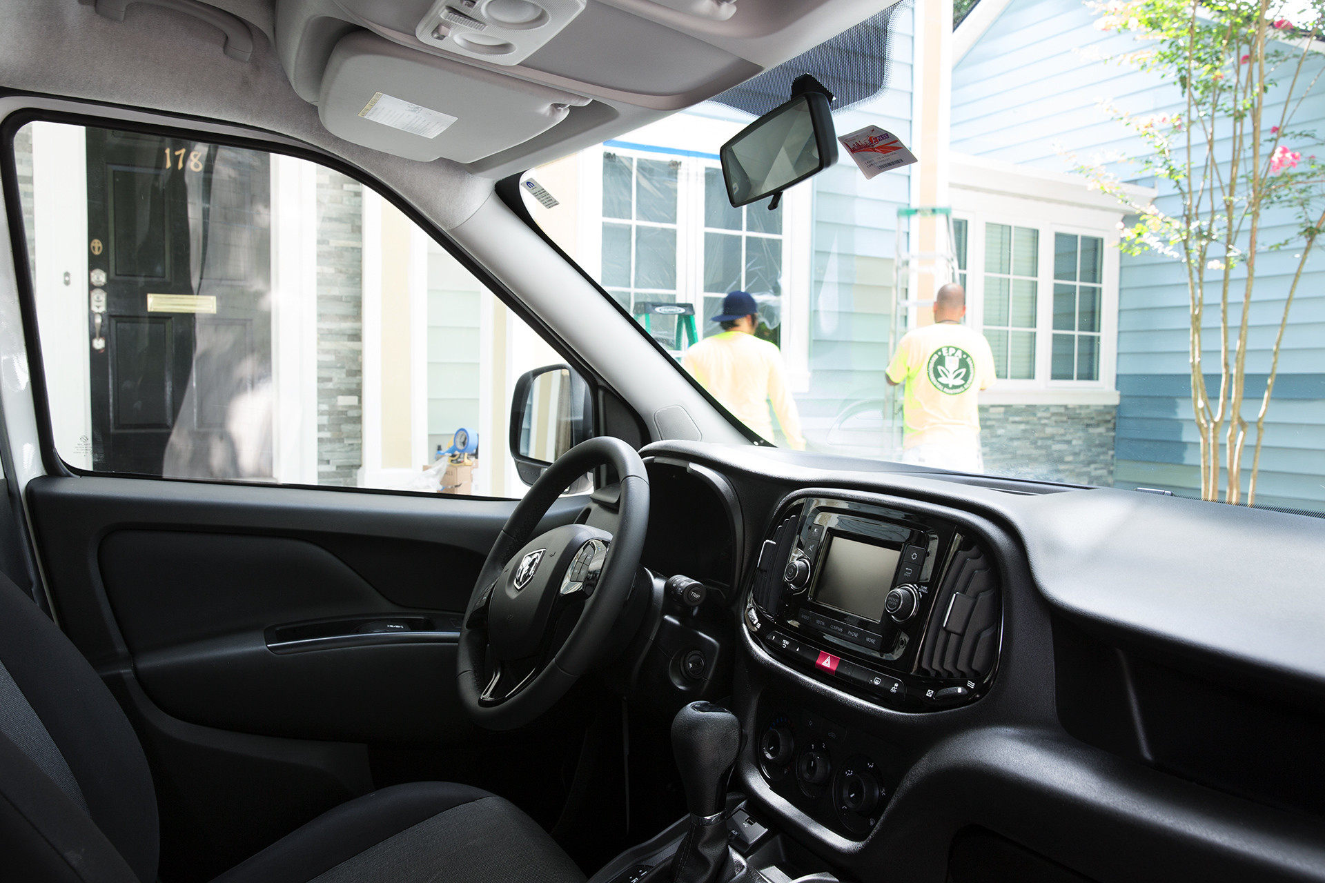 2019 Ram ProMaster City interior view of driver side in cockpit