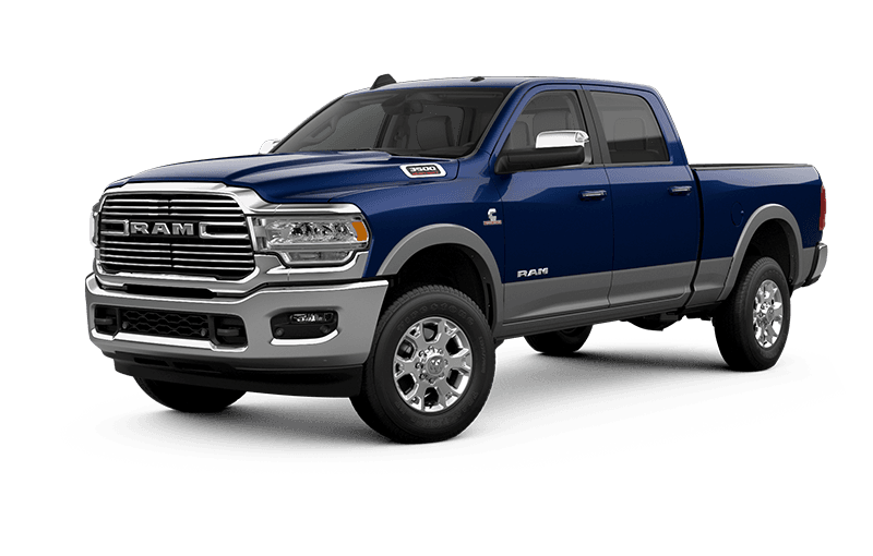 Ram 3500 2020 Laramie - Couche nacrée bleu de Prusse