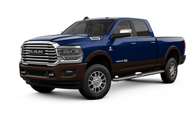 Ram 3500 2020 Laramie Longhorn - Couche nacrée bleu de Prusse