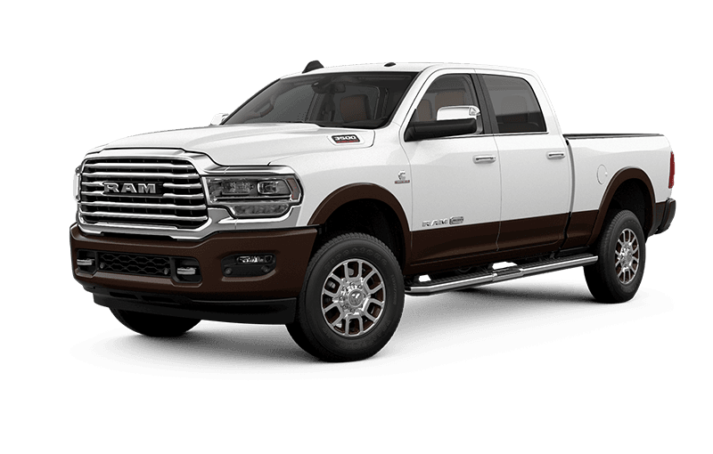 Ram 3500 2020 Laramie Longhorn - Couche blanc perlé