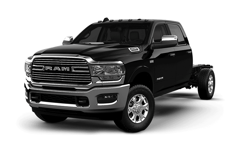 2020 Ram Chassis Cab 3500 Laramie - Diamond Black Crystal Pearl