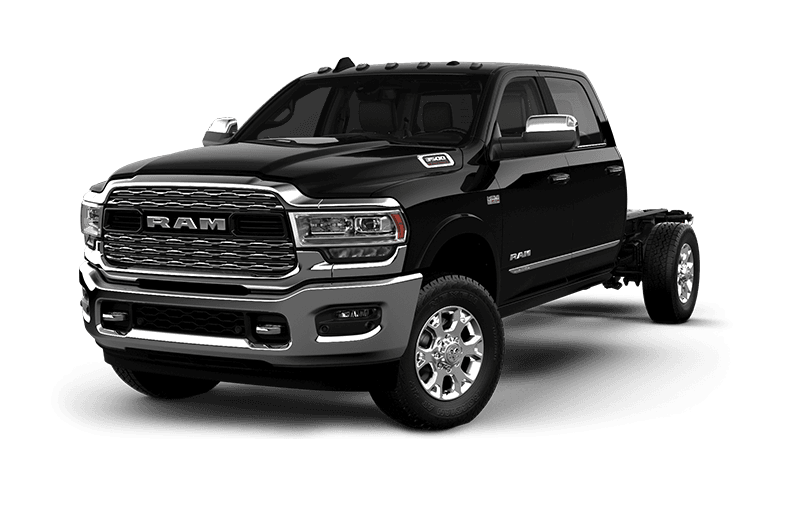 2020 Ram Chassis Cab 3500 Limited - Diamond Black Crystal Pearl