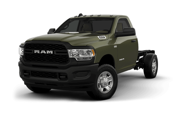 2020 Ram Chassis Cab 3500 Tradesman (9,900 lb GVW) - Olive Green Pearl