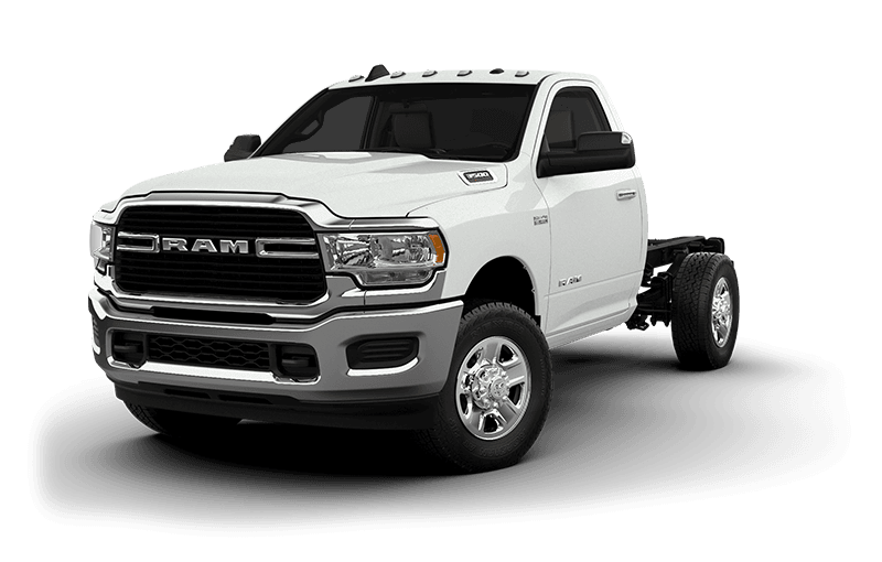 2020 Ram Chassis Cab 3500 SLT (9,900 lb GVW) - Bright White