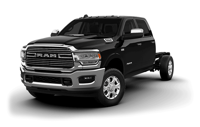 2020 Ram Chassis Cab 3500 Laramie (9,900 lb GVW) - Diamond Black Crystal Pearl