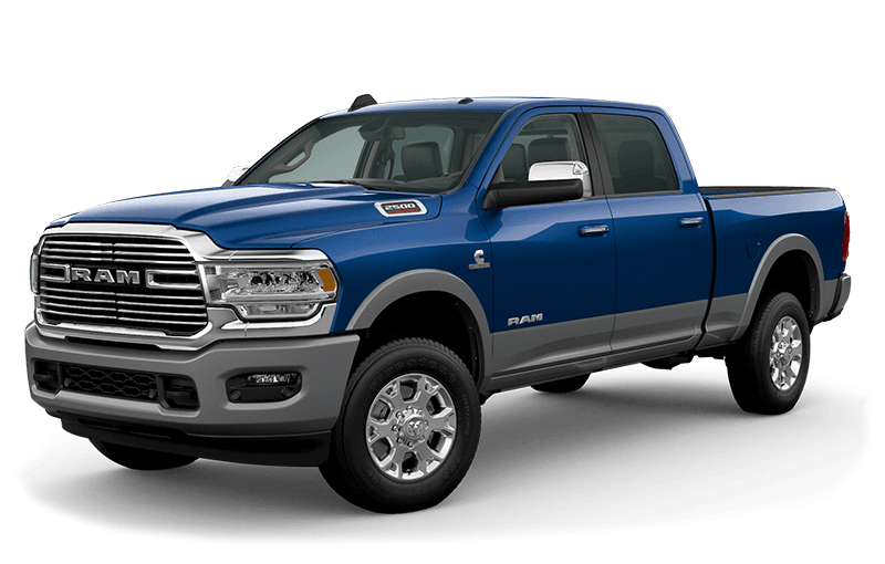 Ram 2500 2020 Laramie - Couche nacrée bleu de Prusse