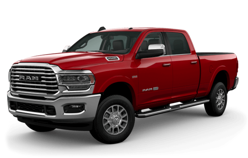 Ram 2500 2020 Laramie Longhorn - Rouge flamboyant