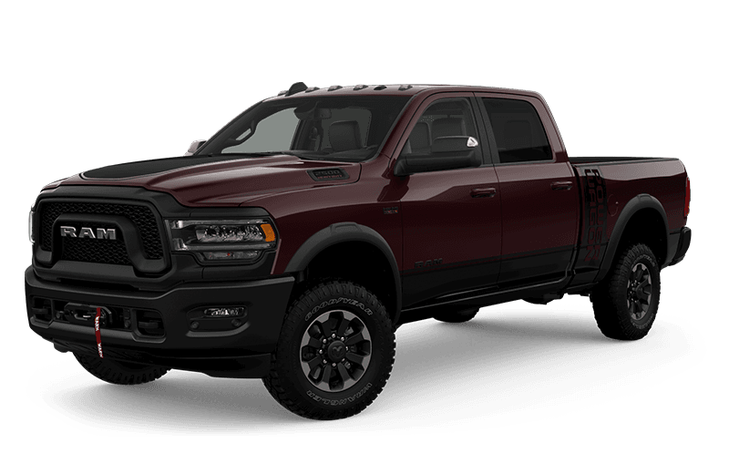Ram 2500 2020 Power Wagon - Couche nacrée rouge