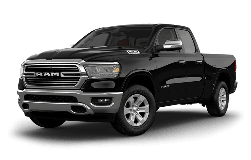 2020 Ram 1500 Laramie - Diamond Black Crystal Pearl