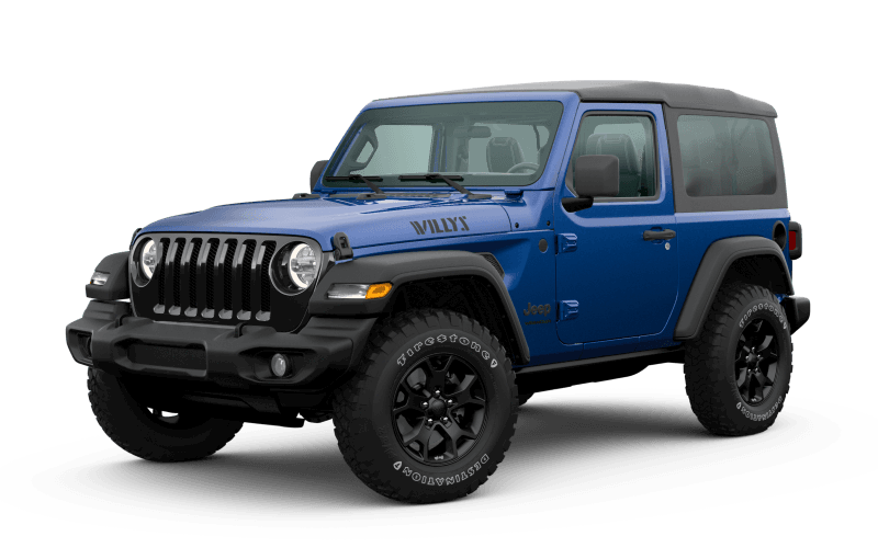 Jeep® Wrangler 2020 Édition Willys - Bleu océan métallisé