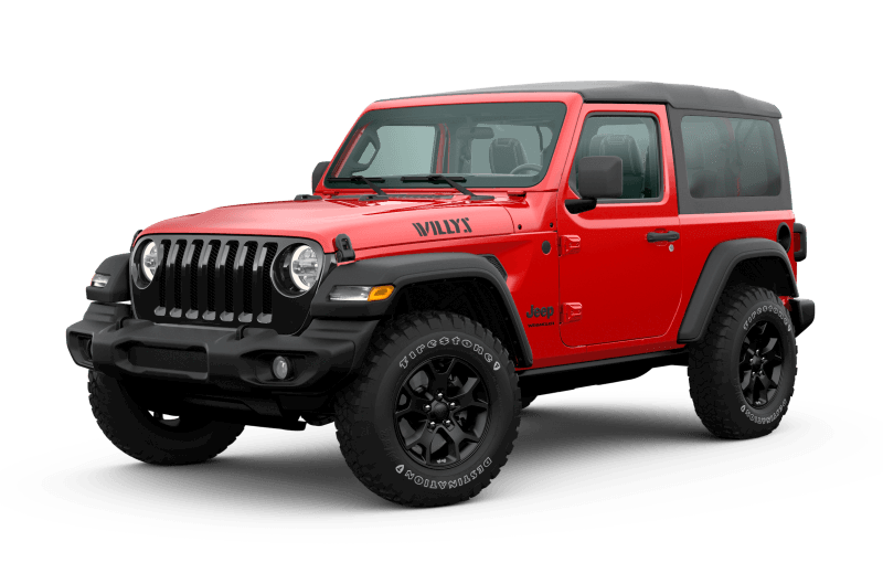 Jeep® Wrangler 2020 Édition Willys - Rouge pétard