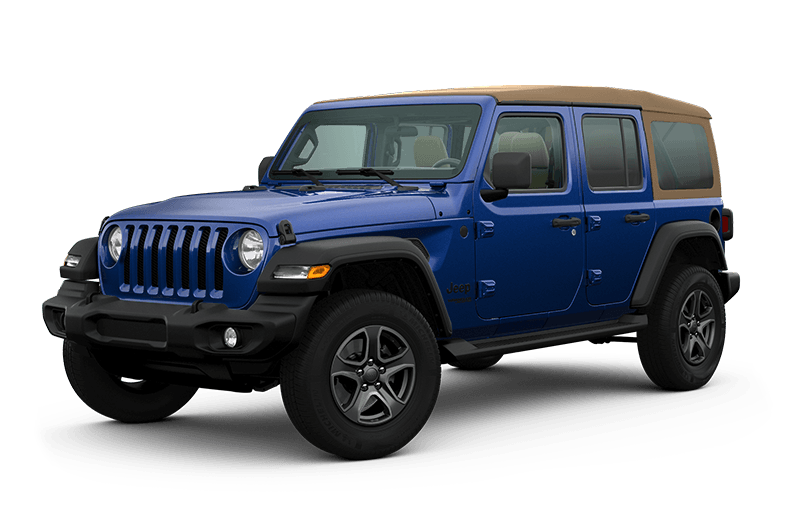 Jeep® Wrangler 2020 Unlimited édition noir & havane - Bleu océan métallisé