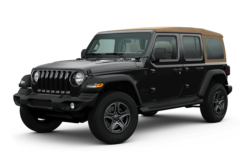 Jeep® Wrangler 2020 Unlimited édition noir & havane - Noir