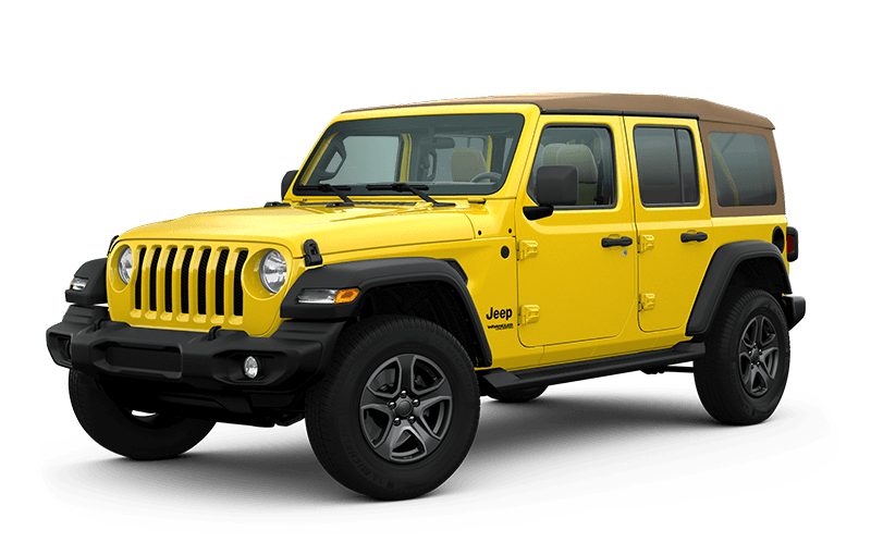 Jeep® Wrangler 2020 Unlimited édition noir & havane - HellaYella