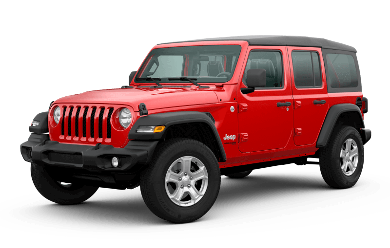 Jeep® Wrangler 2020 Unlimited Sport S - Rouge pétard