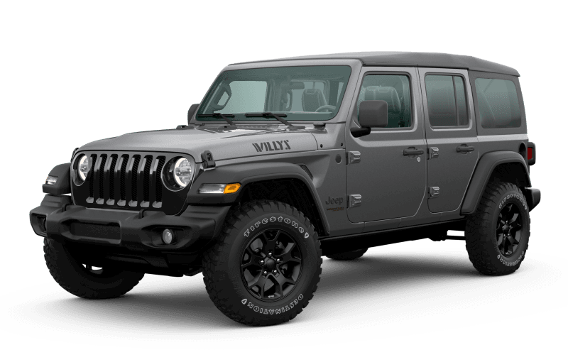 Jeep® Wrangler 2020 Unlimited édition Willys - Cristal granit