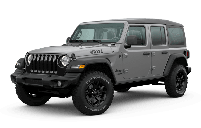 Jeep® Wrangler 2020 Unlimited édition Willys - Gris pastenague