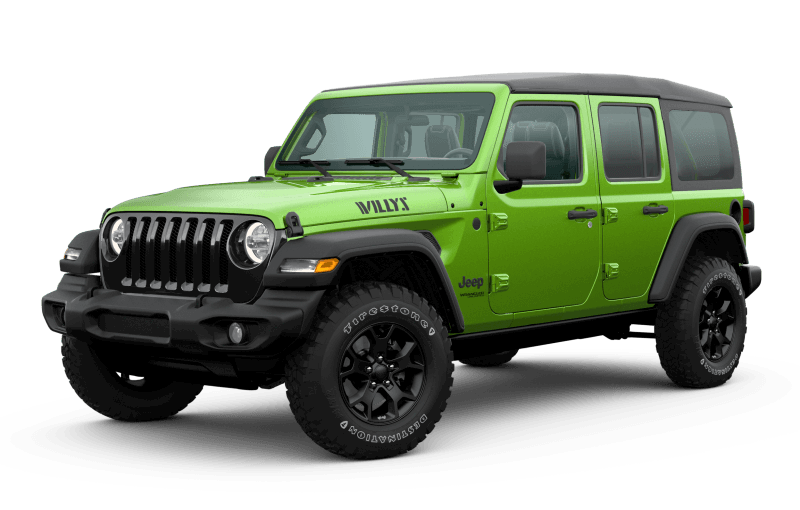 Jeep® Wrangler 2020 Unlimited édition Willys - Mojito