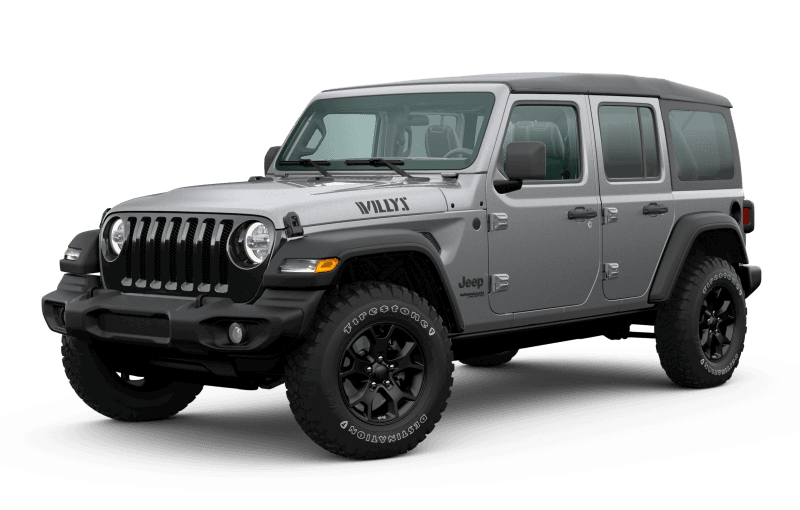 Jeep® Wrangler 2020 Unlimited édition Willys - Gris acier métallisé