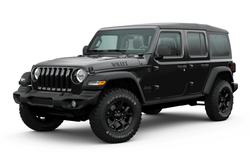 Jeep® Wrangler 2020 Unlimited édition Willys - Noir