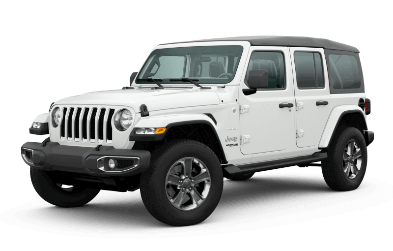 Jeep® Wrangler 2020 Unlimited Sahara - Blanc éclatant