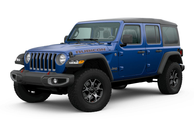 Jeep® Wrangler 2020 Unlimited Rubicon - Bleu océan métallisé