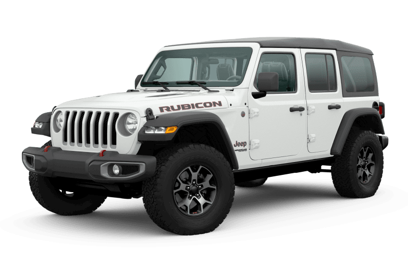 Jeep® Wrangler 2020 Unlimited Rubicon - Blanc éclatant