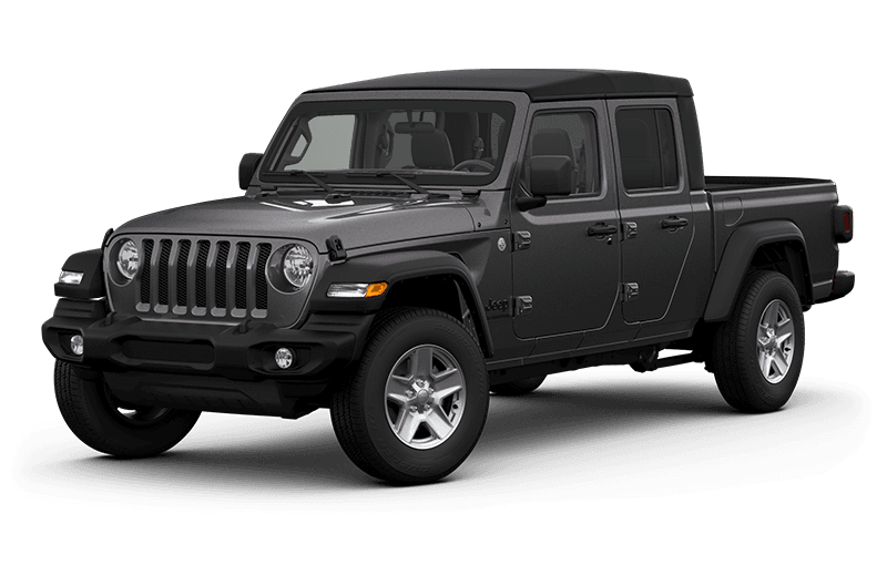 All-New 2020 Jeep® Gladiator Sport S - Granite Crystal Metallic (Late availability)