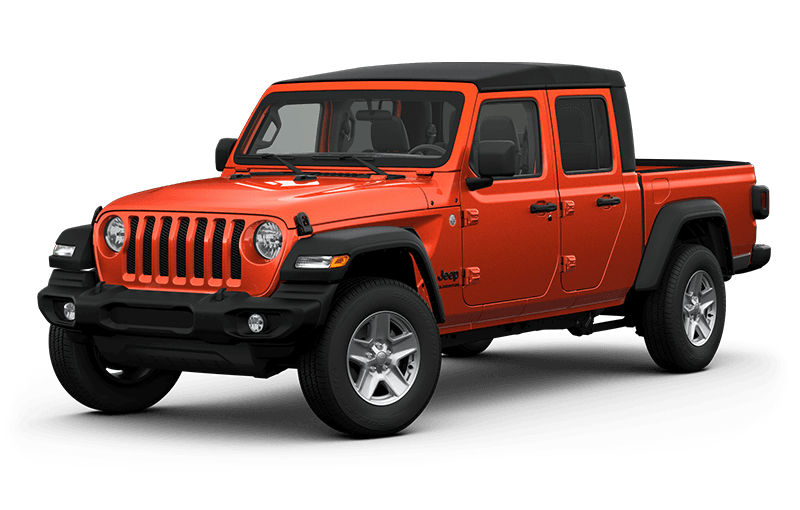 All-New 2020 Jeep® Gladiator Sport S - Punkn Metallic (Late availability)