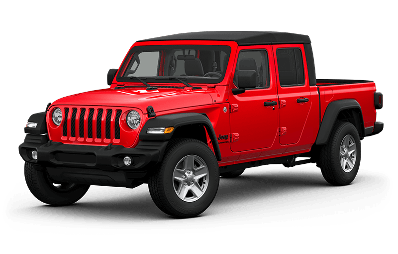 All-New 2020 Jeep® Gladiator Sport S - Firecracker Red