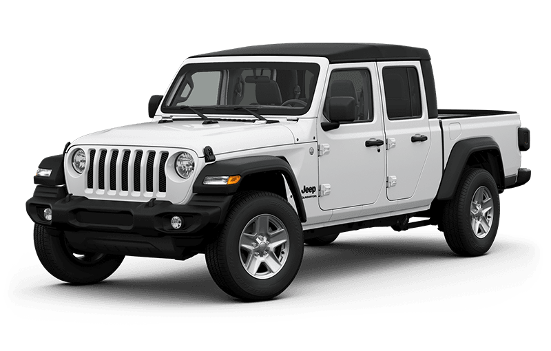 All-New 2020 Jeep® Gladiator Sport S - Bright White