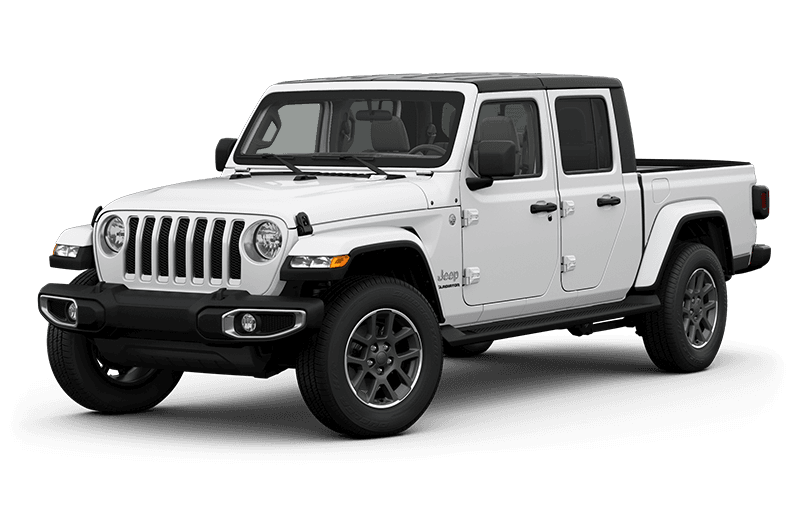 All-New 2020 Jeep® Gladiator Overland - Bright White