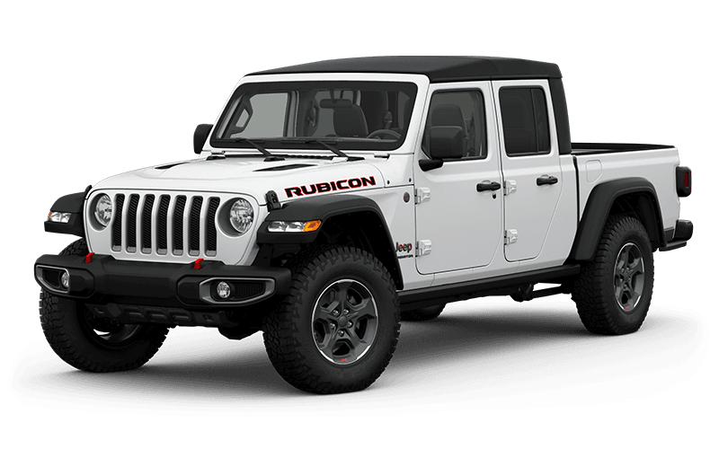 All-New 2020 Jeep® Gladiator Rubicon - Bright White