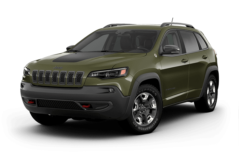 2020 Jeep® Cherokee Trailhawk® - Olive Green Pearl