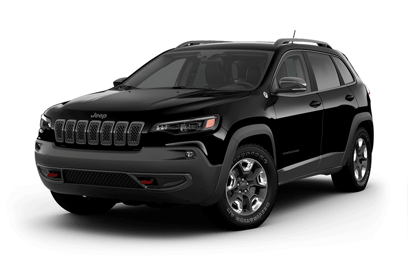 2020 Jeep® Cherokee Trailhawk® - Diamond Black Crystal Pearl