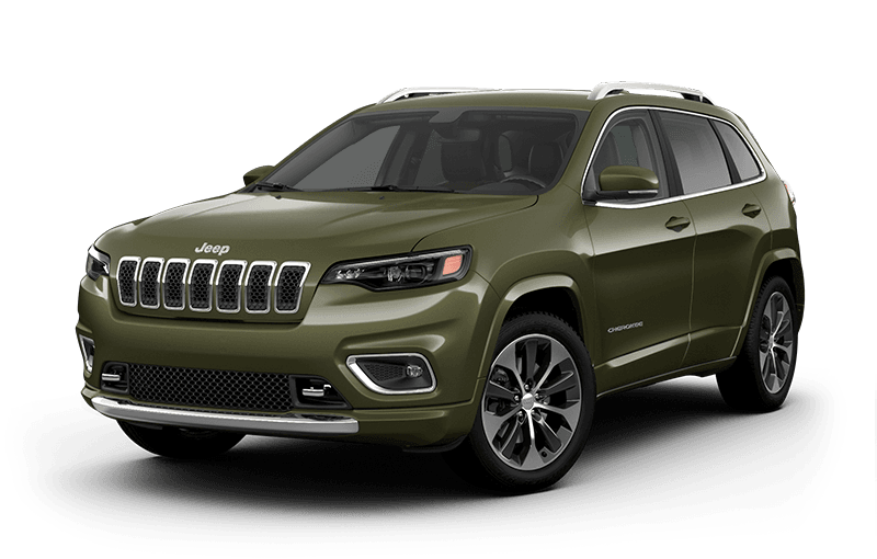 2020 Jeep® Cherokee Overland® - Olive Green Pearl