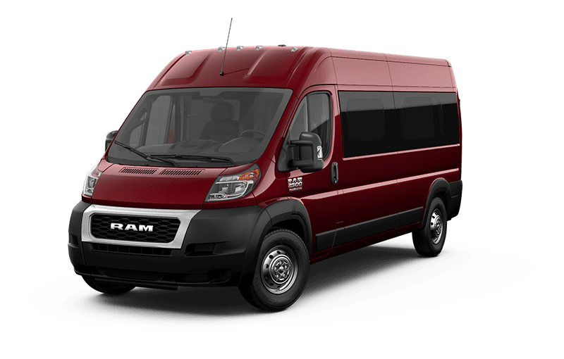 2020 Ram ProMaster® 2500 Window Van - Deep Cherry Red Crystal Pearl
